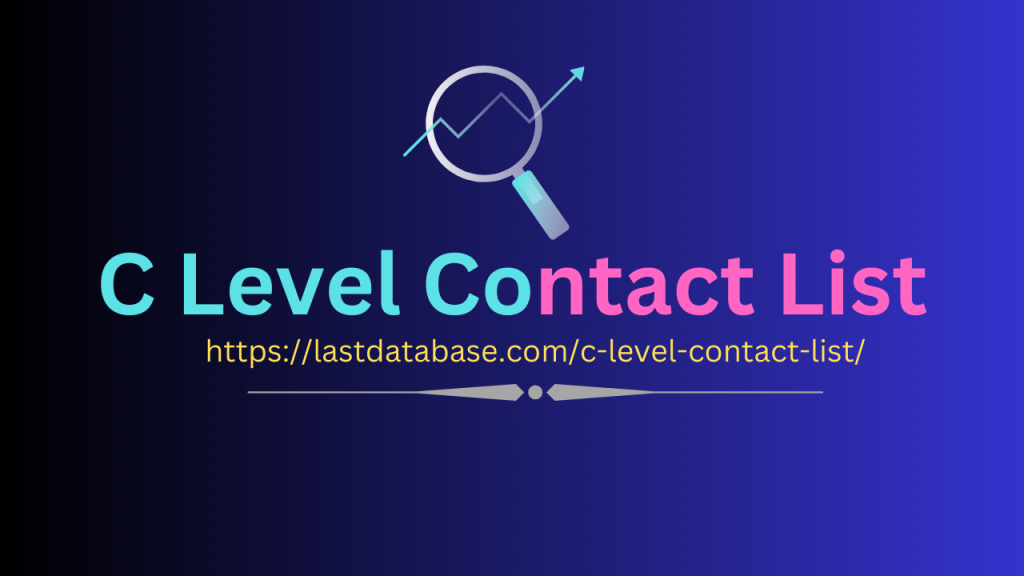 C Level Contact List