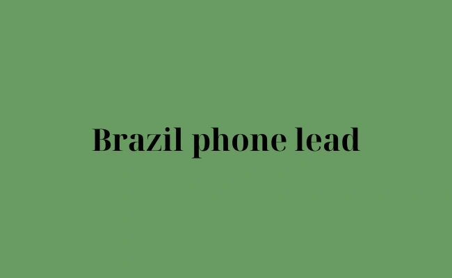 Brazil phone lead