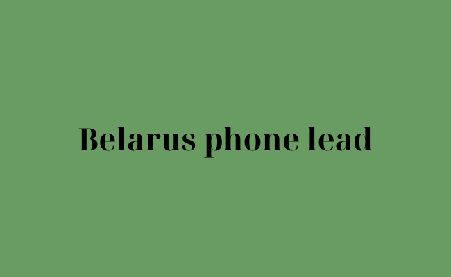 Belarus phone lead