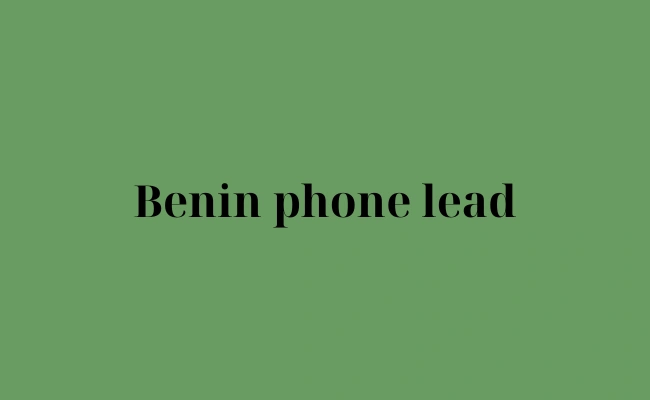 Benin phone lead