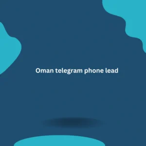 Oman telegram phone lead