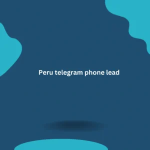 Peru telegram phone lead